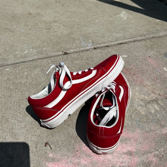 Red Vans - Picture 4 of 4
